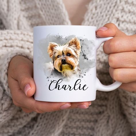 Sublimacion Ideas, Good Morning Cards, Customised Mugs, Face Mug, Dog Coffee, Dog Mug, Sublimation Mugs, Personalized Coffee Mugs, Mug Custom