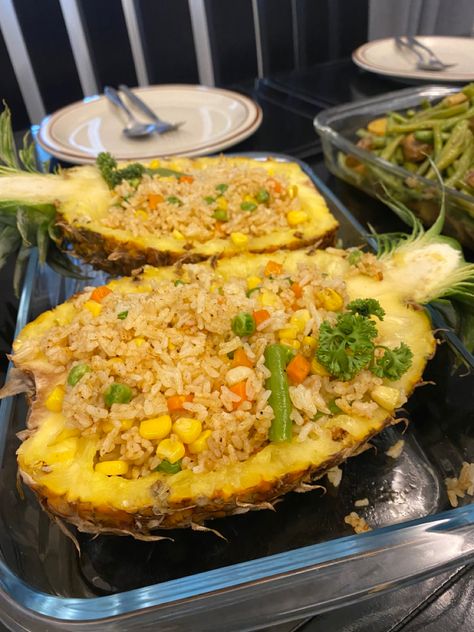 Pineapple Fried Rice, Fried Rice, Pineapple, Rice