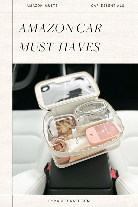 Amazon Car Must-Haves Amazon Car Must Haves, Car Trip Essentials, Car Must Haves, Smart Car Accessories, Suv Accessories, Must Have Car Accessories, Car Life Hacks, Car Trip, Girly Car Accessories