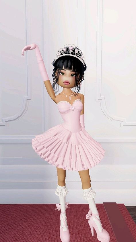 Arcade Dress To Impress Roblox Game, Dress To Impress Outfits Roblox Game Theme Douyin, Dress To Impress Me In Ten Years, Dti Fits Ballerina, Dress To Impress Theme Ballerina, Ballerina Dti Outfit, Dress To Impress Ballerina Theme, Ballerina Outfit Dress To Impress, Dress To Impress Doll Theme