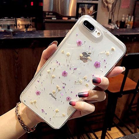 Flowers Transparent, Apple Laptop Macbook, Transparent Iphone, Iphone Stand, Girly Phone Cases, Flower Iphone Cases, Iphone Obsession, Collage Phone Case, Flowers Dried