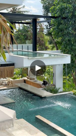 Riddhi Siddhi, French Cottage Garden, Wood Walls Bedroom, Modern Tropical House, Small Villa, Villa Design Architecture, Bali House, Canggu Bali, Tropical Architecture