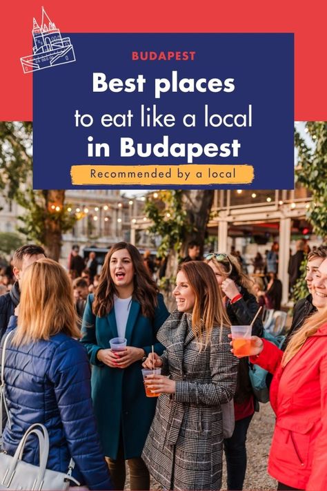 A local's guide to where you can find the best foods in Budapest and the best places to eat like a local in Budapest. From popular markets to quirky cafes. Budapest Cafe, Budapest Nightlife, Sandwich Combinations, Chimney Cake, Budapest Travel, Hungarian Recipes, Thermal Bath, Food Places, Budapest Hungary