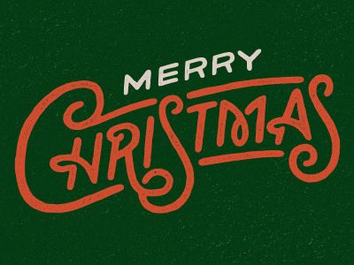 Christmas Type Design, Minimal Christmas Graphic Design, Vintage Christmas Typography, Merry Christmas Typography Design, Vintage Christmas Graphic Design, Christmas Logo Ideas, Christmas Branding Design, Vintage Christmas Graphics, Christmas Design Graphic Illustration