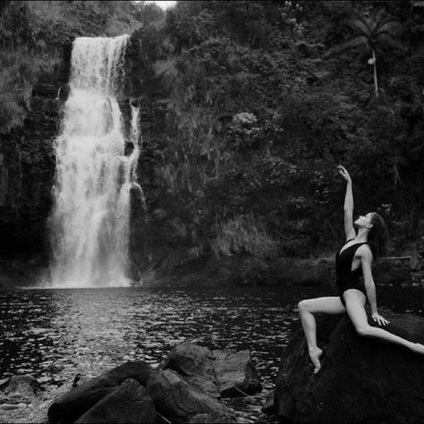 ballerina project Dance Photo Shoot, Ballerina Project, Waterfall Pictures, Dance Photography Poses, Ballet Poses, Misty Copeland, The Ballerina, Ballet Photos, Waterfall Photography