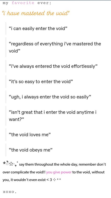 How To Enter The Void State, Void State Affirmations, Void State Success Story, The Void State, Void State, Master Manifestor, Enter The Void, Mind Palace, I Can Do Anything