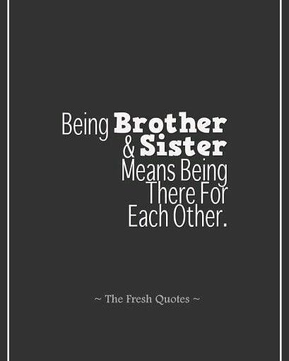 Tag-mention-share with your Brother and Sister 💜💛💚💙👍 My Brother Quotes From Sister, Sibling Quotes Meaningful Short, Brother Sister Relationship Quotes, Sister Relationship Quotes, Brother And Sister Quotes, Brother N Sister Quotes, National Siblings Day, Little Brother Quotes, Siblings Day