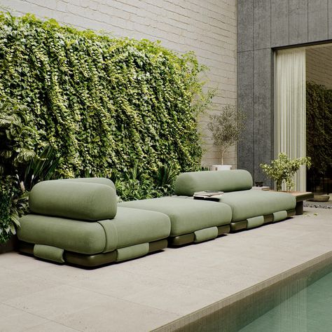 Kettal | Living | News | Insula, by Patricia Urquiola Kettal Outdoor Furniture, Casa Aesthetic, Lamp Planters, Sauna House, Stylish Outdoor Furniture, Naoto Fukasawa, Club Armchair, Michael Anastassiades, Antonio Citterio