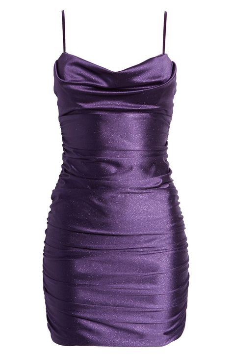 Deep Purple Short Dress, Purple Clothes Png, Purple Dress Outfit Party, Dark Purple Hoco Dress, Purple And Black Outfits, Purple Hoco Dress, Cute Purple Dress, Purple Dress Short, Purple Party Dress