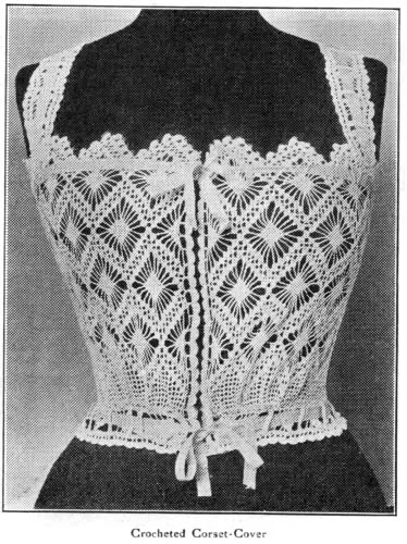 Steampunk Crochet Patterns, Victorian Lace Crochet Pattern, Lace Motif Crochet, Crochet Rib Cage, Crochet Lace Patterns Free, Mystical Crochet, Crocheted Corset, Crochet Bottoms Pattern, Victorian Crochet Patterns