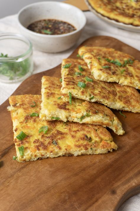 Crispy Tofu Potato Galette - BeExtraVegant Tofu Potato Recipe, Tofu And Potatoes Recipe, Lebanese Lentils And Rice Recipe, Wfpb Bread, Lebanese Lentils And Rice, Lentils And Rice Recipe, Lebanese Lentils, Tofu Potato, Vegan Potato Pancakes