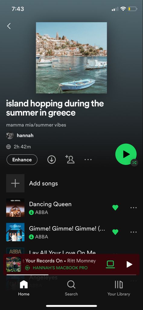 Mamma Mia Playlist, Summer Playlist, Spotify Playlists, Italy Trip, Music Mood, Island Hopping, Dancing Queen, Italy Travel, Summer Vibes