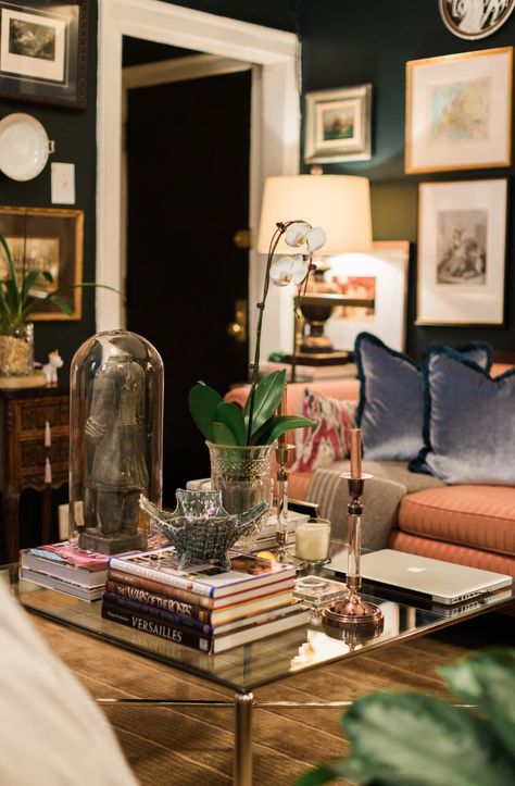 House Tour A Tiny Maximalist Chicago Studio Apartment | Apartment Therapy Apartment Inspo Living Room, Luxe Bedroom Decor, Warm Apartment Aesthetic, Cozy Apartment Aesthetic, Vintage Maximalist Decor, Warm Apartment, Luxe Bedroom, Maximalist Decor, Apartment Aesthetic