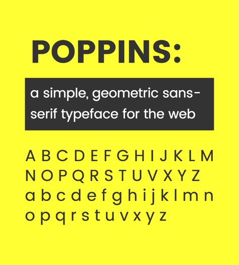 Poppins Font Poppins Font, Blog Branding Kit, Type Logo, Light Font, Happy Yellow, Boss Lady Quotes, Poster Fonts, Email Newsletter Design, Sans Serif Typeface