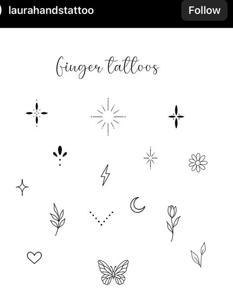 Tiny Vine Finger Tattoo, Stick And Poke Tattoo Minimalist, Finger Tattoos Template, Really Small Tattoo Ideas, Witchy Moon Phases Tattoo, Sparkle Stick And Poke, Easy Finger Tattoos For Women, Finger Tattoos Stencils, Tiny Doodles Simple Cute