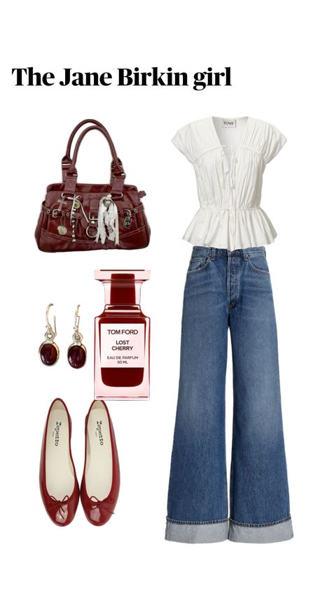 The Jane Birkin Girl #outfitinspo #janebirkin #janebirkinstyle #janebirkincore #fashioninspo #fashion #outfits #frenchgirl #coqqette #classy #thatgirl #itgirl #backtoschool Jane Birkin Fashion, Jane Birkin Aesthetic, Jane Birkin Style, Korean Fashion Kpop Inspired Outfits, Parisian Outfit, Korean Fashion Kpop, Fits Aesthetic, Jane Birkin, Outfits Aesthetic