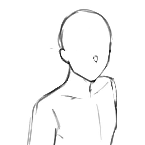 Admiring Pose Reference, Drawing Reference Looking Up, Pose Reference Half Body Drawing, Bust Up Drawing Reference, Person Talking Drawing Reference, Drawing Base 1 Person, Back Profile Drawing Reference, Front Facing Pose Reference, Standing Side Profile