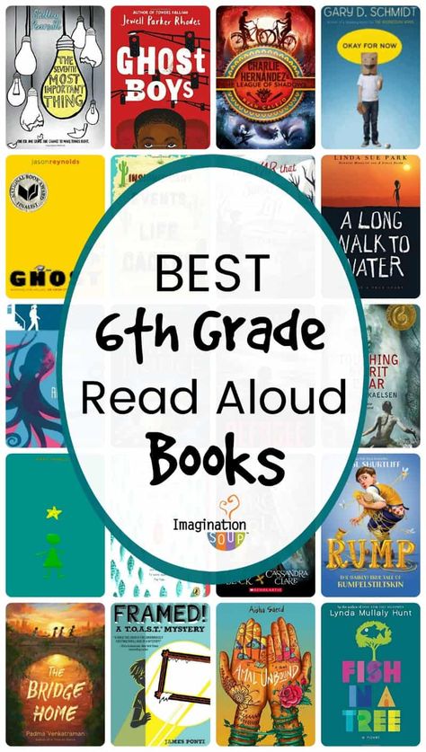 best 6th grade read aloud book list Books To Read In 7th Grade, Reading Challenge For Middle School, Best Books For 7th Graders, Realistic Fiction Books For 7th Grade, Grade 8 Activities, 7th Grade Books To Read, Middle School Read Alouds, Best Books For Middle Schoolers, Books For Middle School Boys