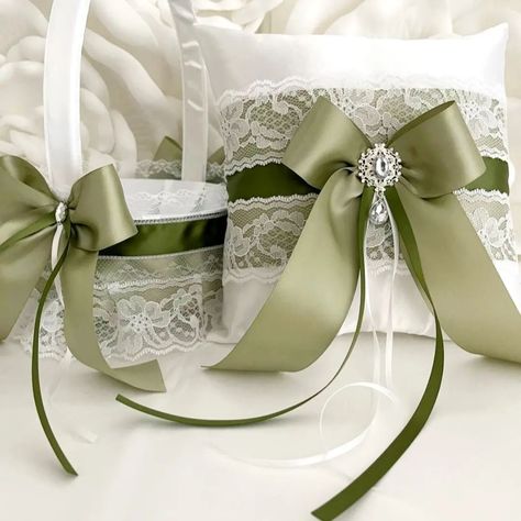 Excited to share the latest addition to my #etsy shop: Sage Green Flower Girl Basket and Ring Bearer Pillow Set Olive Moss Pastel Green Wedding Garter Bride Cake Knives Server Rustic Decor https://etsy.me/458laSC #greenwedding #sagegreenwedding #rusticwedding #wedding #weddingceremony #weddinggift #flowergirlbasket #ringbearerpillow #weddingdecor #sagewedding #weddingaccessories #weddingparty #weddingdecor #bridetobe #bride #weddinginspiration #weddinginspo #weddingidea #rusticweddingdecor ... Pastel Green Wedding, Green Wedding Garter, Bride Cake, Sage Green Flowers, Brides Cake, Sage Wedding, Sage Green Wedding, Cake Knife, Ring Bearer Pillow