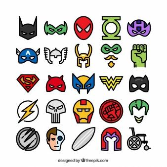 Colored superhero icons Dibujo Simple, Superhero Cartoon, Free For Commercial Use, Simple Doodles, Disney Drawings, Star Wars Art, Marvel Art, Free Illustrations, Quality Images