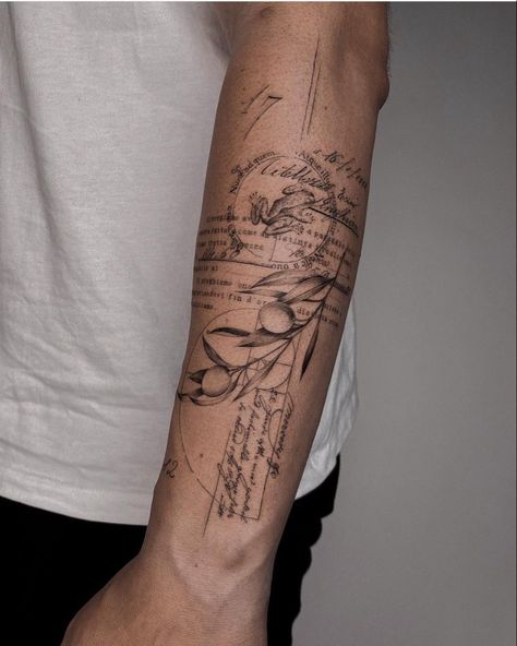 Round Arm Tattoo, Conceptual Tattoo Ideas, Topographic Map Tattoo, Tattoo Idea For Women, No Tattoo, Collage Tattoo, Epic Tattoo, Tasteful Tattoos, Forearm Tattoo Women