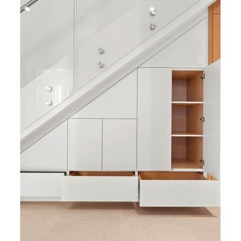 Staircase Cabinet, Stairs Cabinet, Under Staircase Ideas, Bookcase Stairs, Under Stairs Space, Under Stairs Storage Ideas, Stairs Storage Ideas, Under Stairs Nook, تحت الدرج