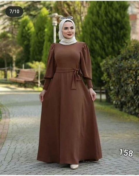 Type Of Content, Hijab Collection, Womens Trendy Dresses, Muslim Fashion Hijab Outfits, Muslimah Dress, Stylish Short Dresses, Mode Abaya, Muslim Fashion Dress, Abaya Designs