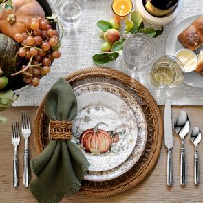 Thanksgiving Plate Sets, Thanksgiving Table Settings White Plates, Pumpkin Platter, Thanksgiving Dinnerware, Thanksgiving Decorating, Thanksgiving Plates, Pumpkin Salad, Thanksgiving 2023, Fall Dining Room