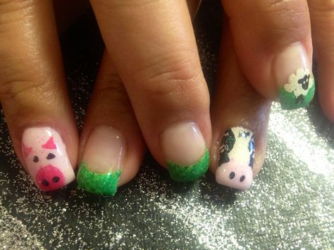 Fair nails County Fair Nails Ideas, County Fair Nails, Cartoon Nails, County Fair, Nail Art Ideas, Nails Ideas, Beauty Nails, Nail Design, Fun Nails