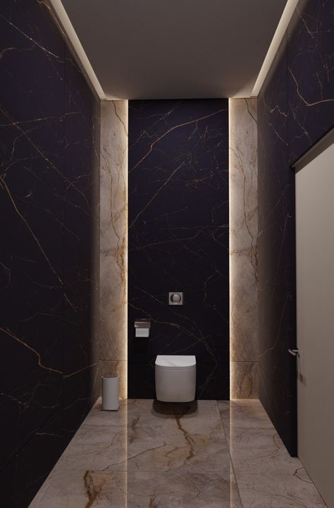 Wc Ceiling Design, Toilet And Bathroom Design, Toilette Design, Toilet Room Decor, Wc Design, Luxury Master Bathrooms, Bathroom Decor Luxury, Restroom Design, Bathroom Inspiration Modern