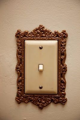 Light Switch Covers Diy, Decorative Light Switch Covers, Frame Light, Elegant Frame, Light Switch Plate Cover, Light Switch Cover, Switch Plate Covers, Light Switch Plates, Switch Covers