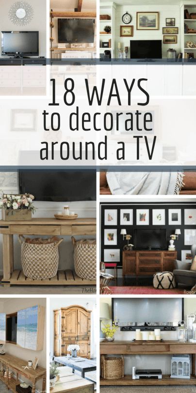 Decorate Tv Wall, Decor Around Tv, Tv Wall Decor, Tv Wall Design, Tv Decor, Living Room Tv Wall, Cheap Decor, Living Room Tv, A Tv