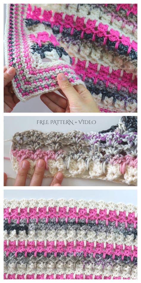 Cat Stitch Blanket Free Crochet Pattern + Video - DIY Magazine Cat Stitch Crochet Pattern Free, Cat Crochet Stitch Pattern Free, Cat Pattern Blanket, Crochet Pet Blanket Pattern, Crochet Cat Pattern Blanket, Cat Stitch Crochet Blanket, Crochet Cat Stitch Blanket, Cat Stitch Pattern, Crochet Cat Stitch Pattern