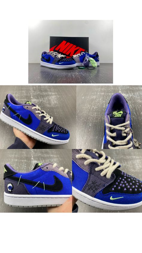 Zion Williamson x Air Jordan 1 Low "Voodoo Blue Purple Black White" Voodoo Blue, Zion Williamson, Air Jordan 1 Low, Jordan 1 Low, Purple Black, Air Jordan 1, First Look, Jordan 1, Blue Purple