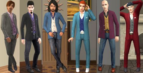 Sims 2, Color Show, The Past, Adult Outfits, Mens Outfits, How To Wear, Clothes, Color