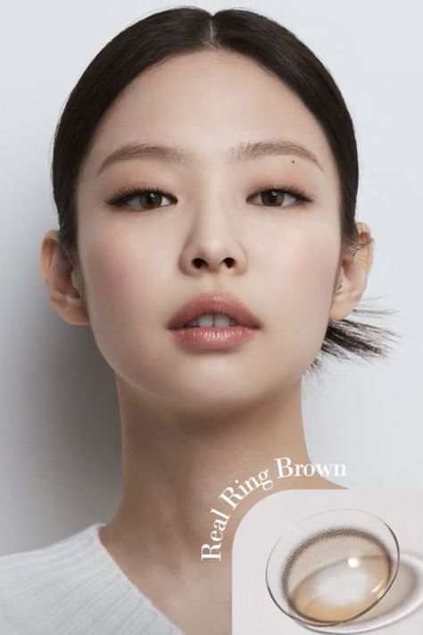 Jennie Olens, Me As A Girlfriend, Contact Lenses Colored, Colored Contacts, Eye Contact, Jennie Kim, Blackpink Photos, K Beauty, Contact Lenses