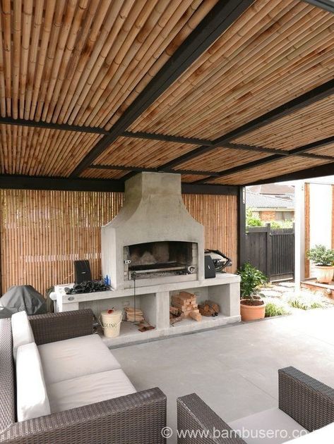 Bamboo Roof, Pergola Gazebo, Timber Pergola, Bamboo House Design, Bamboo Structure, Bamboo Architecture, Bamboo House, Terrace Design, Pergola Patio