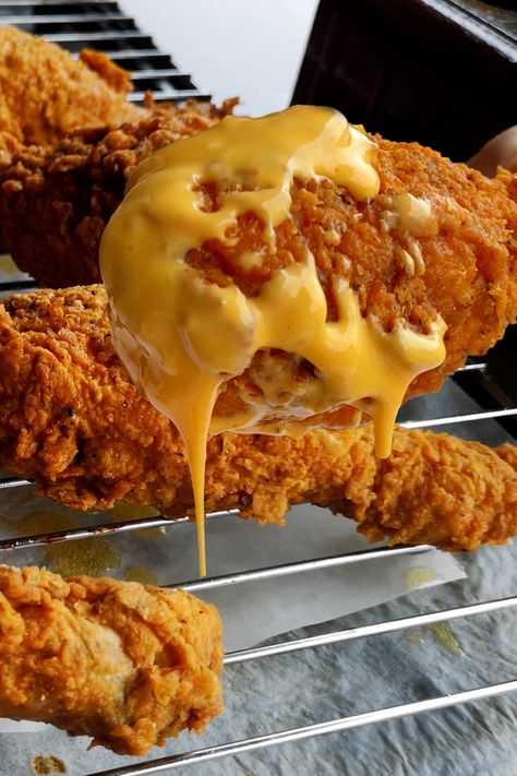 How to make KFC Fried Chicken and Korean Cheezy Sauce, it's so crispy ! 11th Secret Powder: 3 Cups Flour (around 600g) 2 Tablespoons White Pepper 2 Tablespoons Black Pepper 2 Tablespoons Paprika 2 Tablespoons Salt etc View full recipe here: https://youtu.be/V5RvhGD9DpE https://youtu.be/V5RvhGD9DpE #icancookchallenge #cooking #kfc #DIY #recipe Kfc Fried Chicken, Kfc Chicken, Diy Recipe, Natural Pain Relief, Pepper Sauce, White Pepper, Secret Recipe, Cheese Sauce, Original Recipe