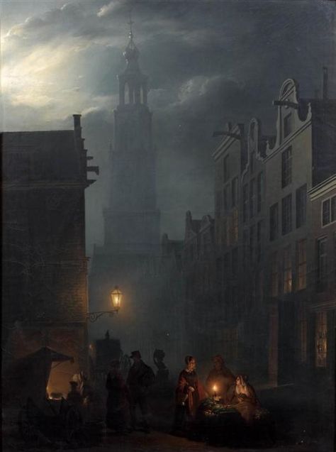 Petrus Van Schendel, Baroque Painting, Classic Paintings, Great Paintings, Night Scene, Night Market, Dutch Artists, Ethereal Art, Classical Art