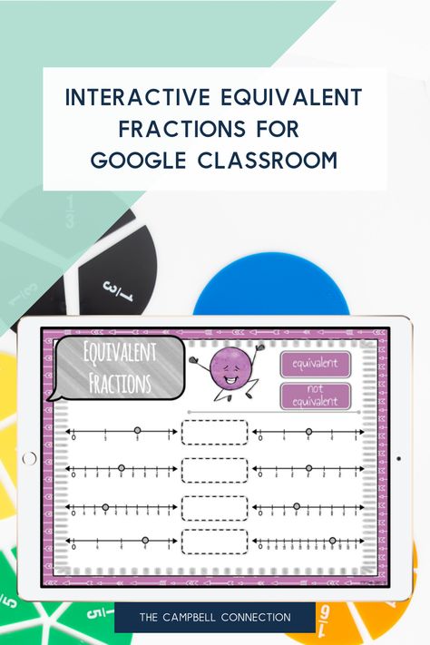 Engage your students with this equivalent fractions Google Classroom activity. It includes a fun game you can use as a center. It uses models and number lines. Digital activities can be used in Google Classroom. Teaching equivalent fractions can be fun with these equivalent fractions activities. Perfect for students in 3rd Grade. Fractions Activities 3rd Grade, Equivalent Fractions Activities, Fractions Activities, 3rd Grade Fractions, Ela Lesson Plans, Teaching Fractions, Fraction Activities, Number Lines, Equivalent Fractions