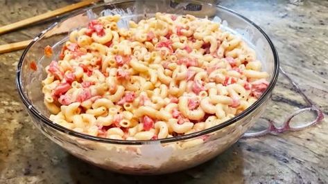 3-Ingredient Macaroni And Tomato Salad Recipe | DIY Joy Projects and Crafts Ideas Macaroni Salad With Tomatoes, Emily Hill, Tomato Macaroni, Macaroni And Tomatoes, Macaroni Salads, Tomato Salad Recipe, Salad With Tomatoes, Dishes To Make, Diy Joy