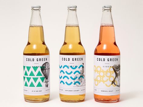 Cider Bottle Design, Beer Bottle Packaging, Cider Packaging Design, Beverage Package Design, Cider Packaging, Apple Packaging, Craft Beer Packaging, Beer Packaging Design, Drinks Packaging