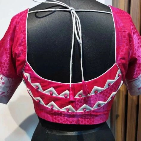 blouse designs latest Backpack Blouse Design, Long Blouse Designs, Blouse Design Images, Blouse Designs Latest, Face Images, Long Blouse, Blouse Design, Saree Blouse, Drawstring Backpack