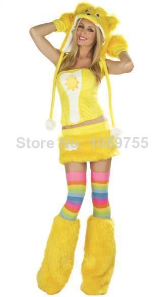 2014 New Cosplay Animal Costumes Yellow Bear Siamese pants for Chirstmas Party,Fantasia Halloween Costumes for women Adult $101.47 Bear Rave Outfit, Bear Halloween Costume, Penguin Costume, Panda Costumes, Cosplay Store, Bear Halloween, Women Costume, Bear Costume, Fancy Costumes