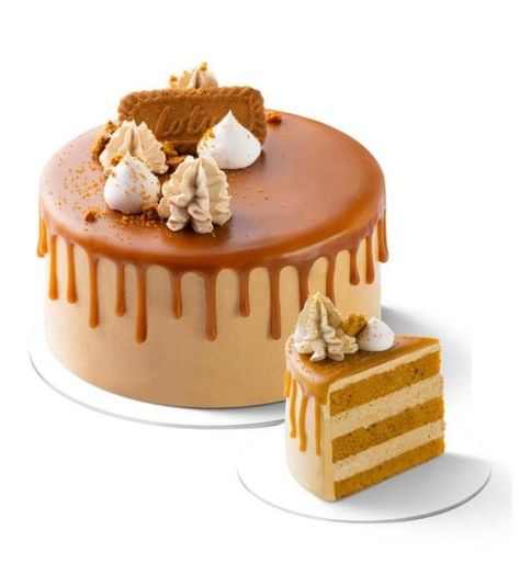 Lotus Ice Cream, Caramel Cake Decoration, Lotus Cake, Biscoff Cheesecake, Cake House, Ice Cake, Lotus Biscoff, Classy Quotes, Homemade Cake