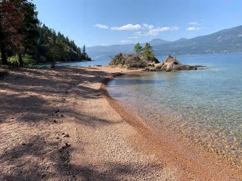 Pink Beaches, Douglas Lake, Okanagan Lake, Vernon Bc, North America Travel Destinations, Pink Sand Beach, Hills Resort, Agricultural Land, Okanagan Valley