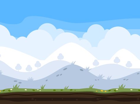 Game Assets - Game Background for Sidescroller Game by bevouliin Simple 2d Game Art, Game Background Design, 2d Platformer Background, Stray Background Game, Background Game, Pixel Game Background Landscapes, Beach Game Background, 2d Game Background Landscapes, Hangman Game