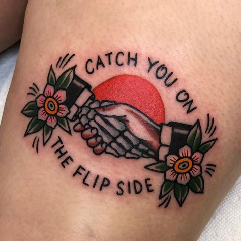 Traditional Tattoo Memorial, Simple American Traditional, Simple American Traditional Tattoo, Old Traditional Tattoo, Twitter Tattoo, Old Style Tattoos, Traditional Tattoo Outline, Whimsical Tattoos, Sailor Tattoos