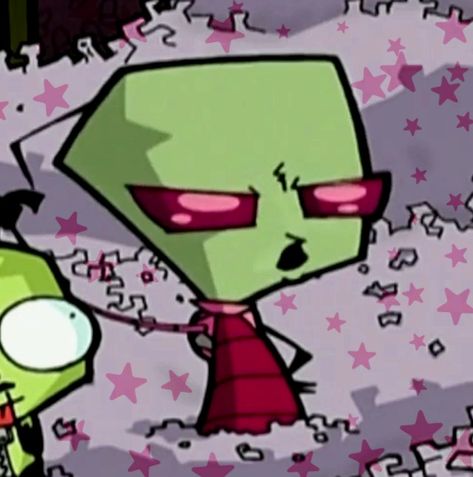 ☆Invader Zim☆ Gir Invader Zim Pfp, Invader Zim Pfp, Zim Pfp, Scene 2000s, Invader Zim Characters, Invader Zim, Happy Tree Friends, Drawing Practice, Ship Art