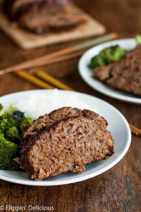 Vegetarian Teriyaki, Teriyaki Meatloaf, Cooking Meatloaf, Gluten Free Teriyaki, Gluten Free Teriyaki Sauce, Recipes Using Ground Turkey, Meatloaf Sandwich, Beef Meatloaf, How To Cook Meatloaf